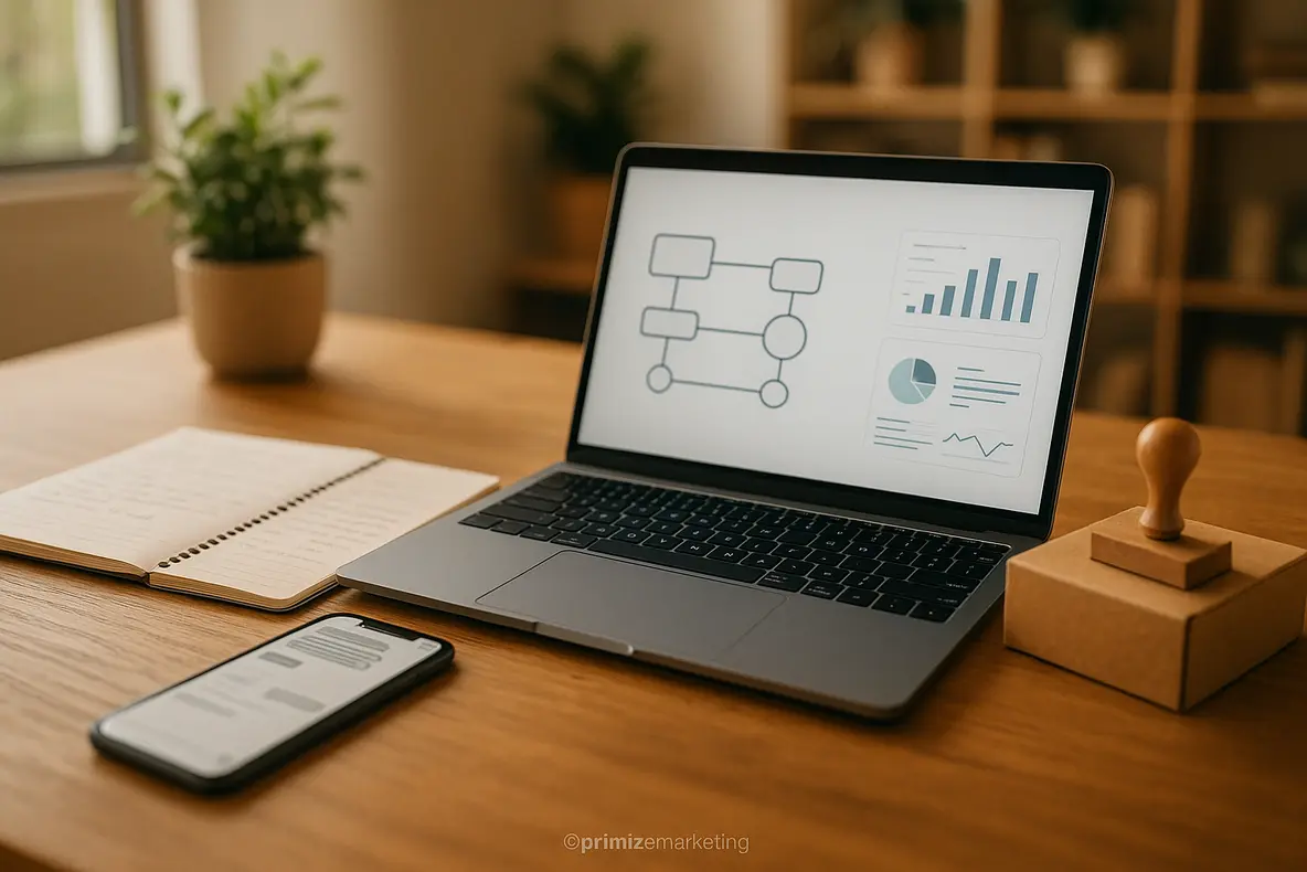 Jovens empreendedores trabalhando em dropshipping em ambiente moderno