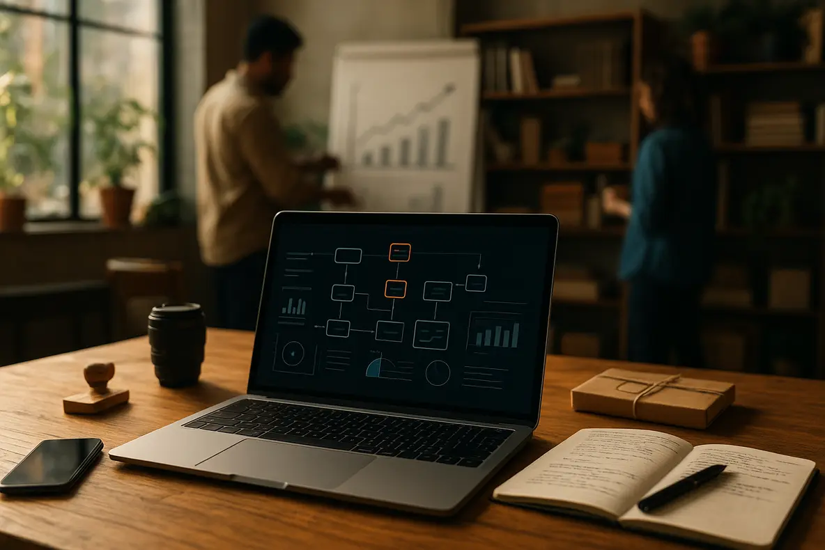 Reunião profissional sobre como escolher nichos de marketing digital lucrativos - Aplicação Prática
