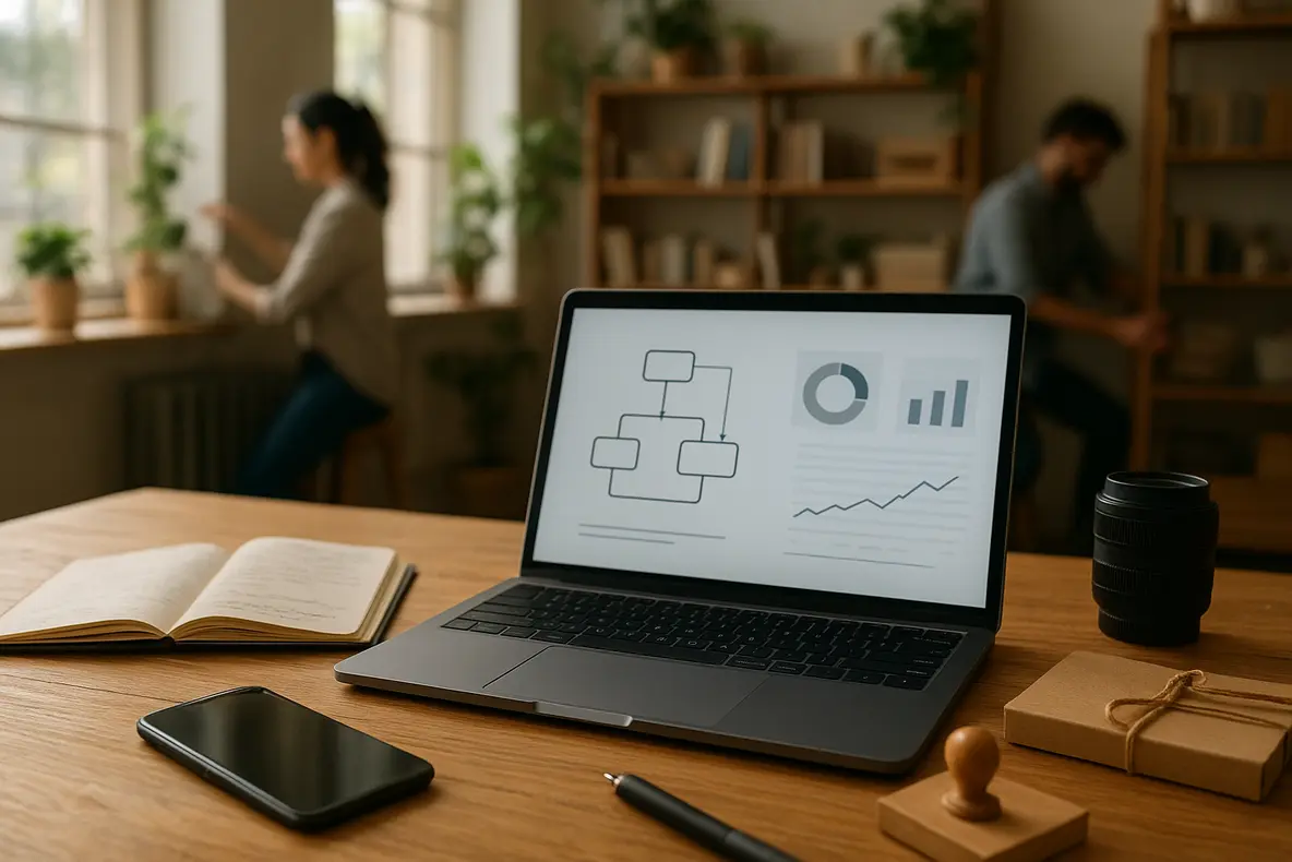 Grupo de empreendedores em um ambiente corporativo discutindo estratégias para otimizar custo por clique no Google Ads. - Aplicação Prática