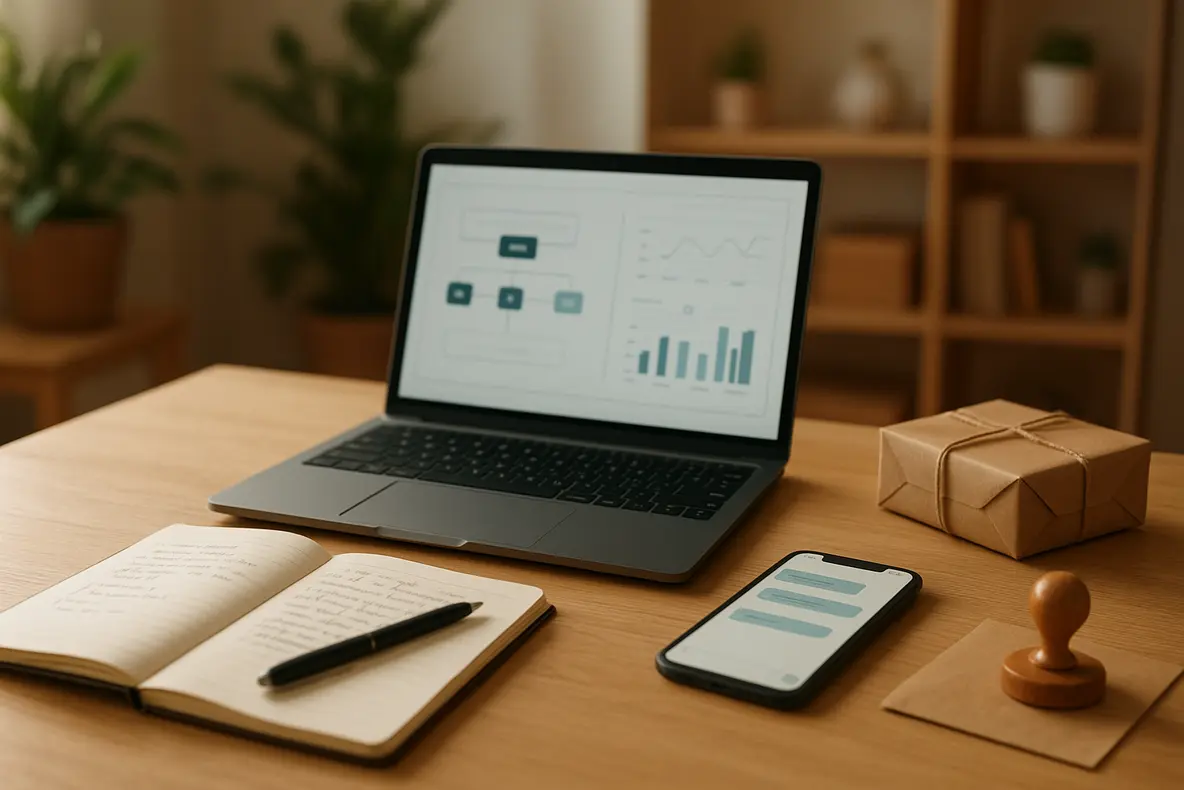 Jovens empreendedores colaboram ativamente em um ambiente digital, explorando e aplicando estratégias sobre como começar no marketing de afiliados para jovens empreendedores.
