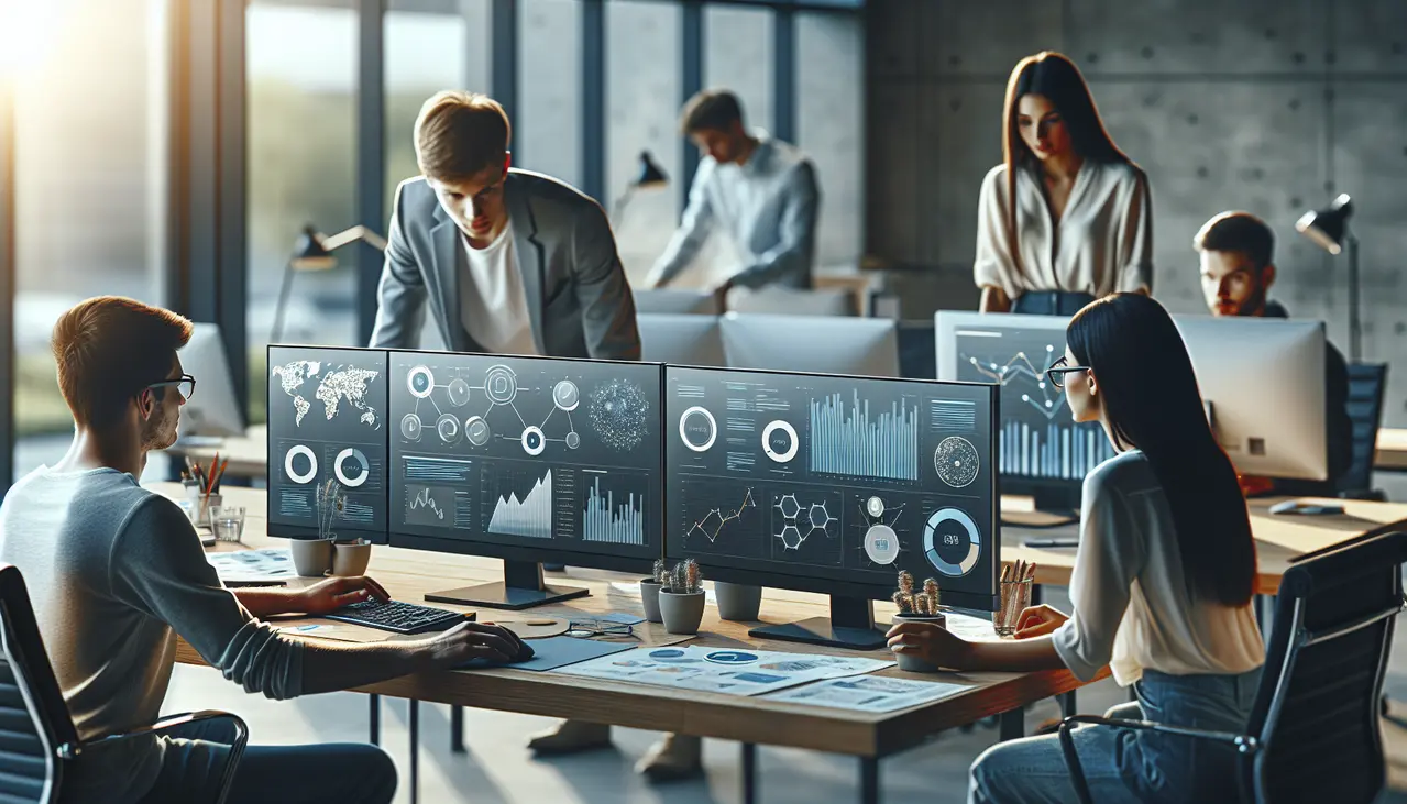 Pequena empresa automatizando processos de marketing digital para aumentar vendas