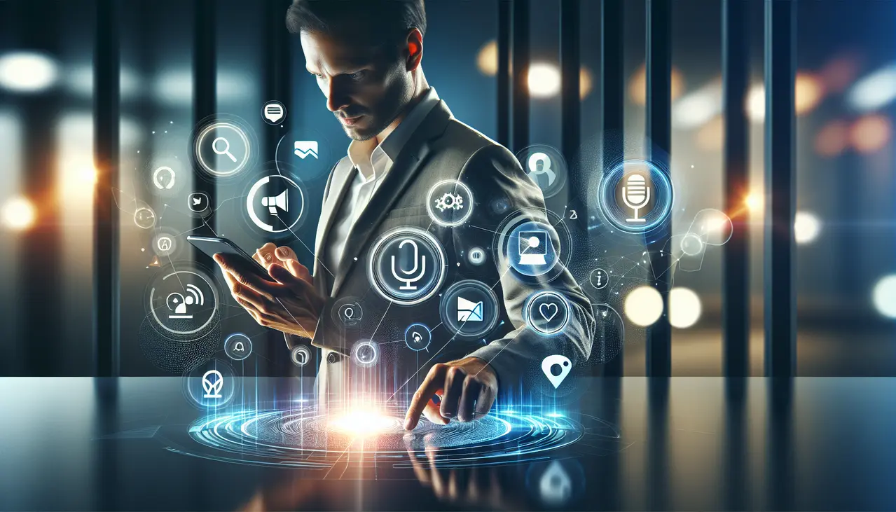 Pequena empresa local usando voice search SEO para aumentar clientes
